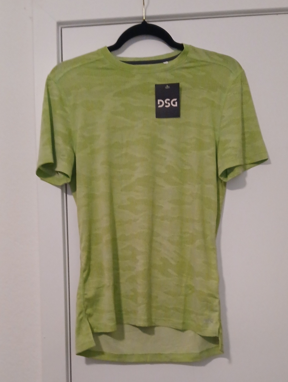 DSG Lime Green Short Sleeve Performance Tee